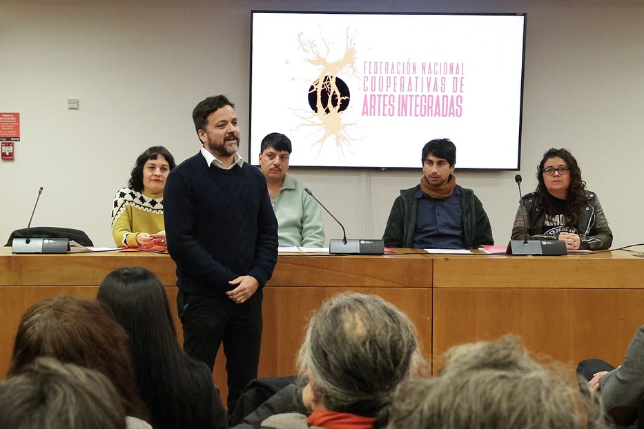 Director Achurra participó en constitución de la Federación Nacional de Cooperativas de Artes Integradas
